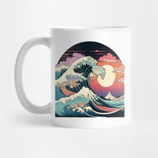 The Great Wave Off Kanagawa, Hokusai Japanese Art Style Ocean Mug